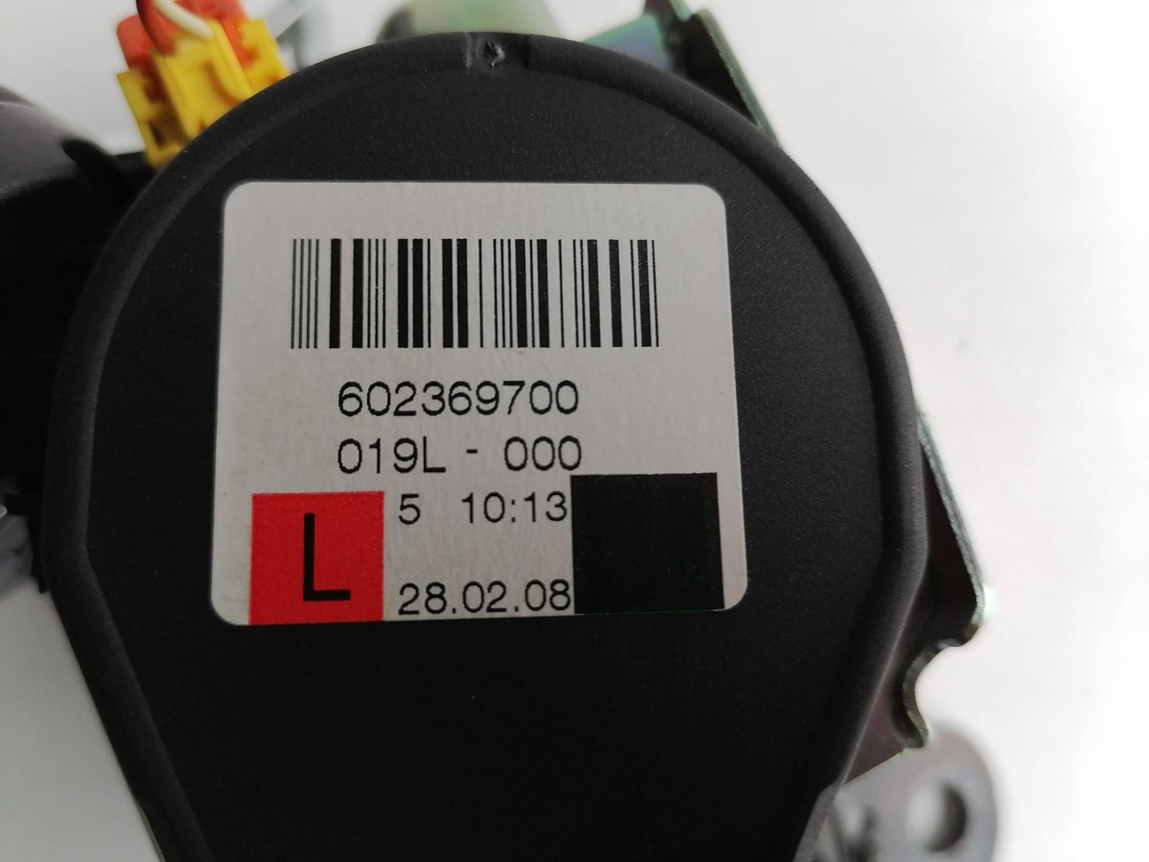 Cintura di sicurezza post. sx.